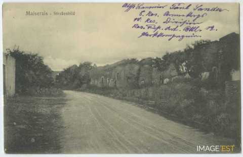Une route (Maizerais)