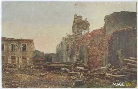 Église détruite (Saint-Baussant)