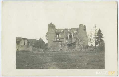 Maison détruite (Saint-Baussant)