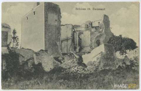 Château détruit (Saint-Baussant)