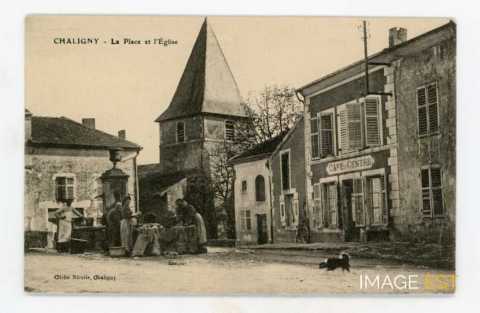 Place de la Fontaine (Chaligny)