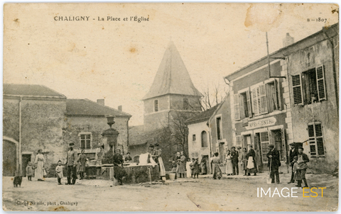 Place de la Fontaine (Chaligny)