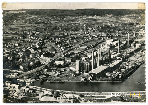 Vue aérienne (Neuves-Maisons)
