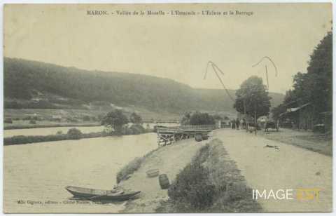 L'estacade et l'écluse (Maron)