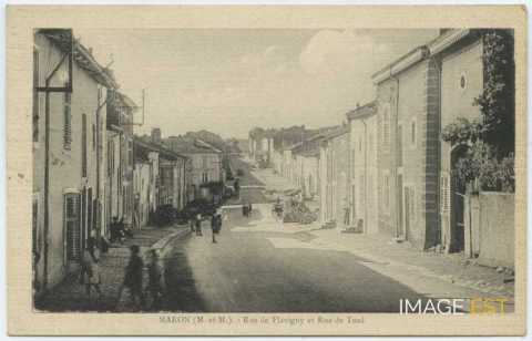 Rues de Flavigny et de Toul (Maron)