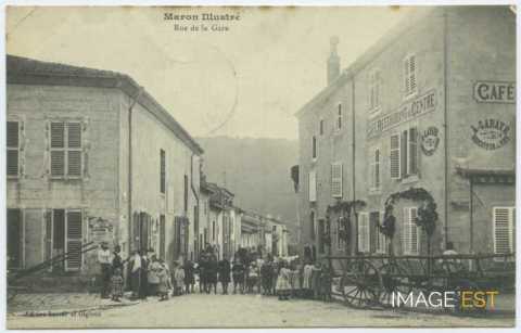 Rue de la gare (Maron)