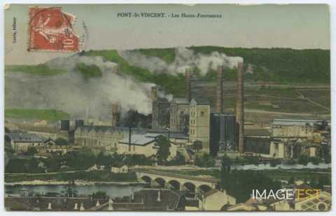 Hauts fourneaux (Pont-Saint-Vincent)