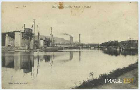Usine et canal (Neuves-Maisons)