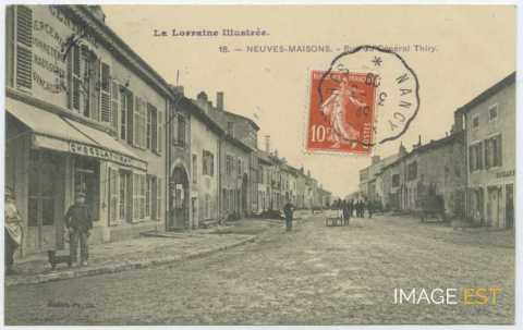 Rue du général Thiry (Neuves-Maisons)