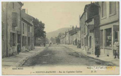 Rue du capitaine Caillon (Neuves-Maisons)