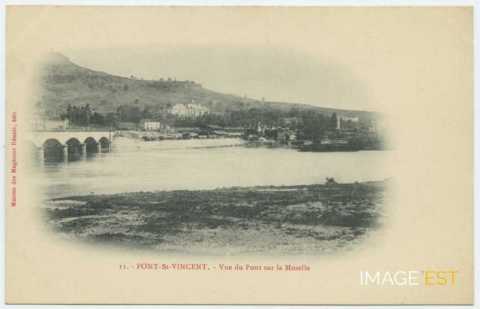 Pont sur la Moselle (Pont-Saint-Vincent)