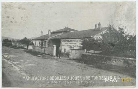 Manufacture de billes à jouer (Pont-Saint-Vincent)