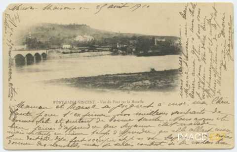 Pont sur la Moselle (Pont-Saint-Vincent)