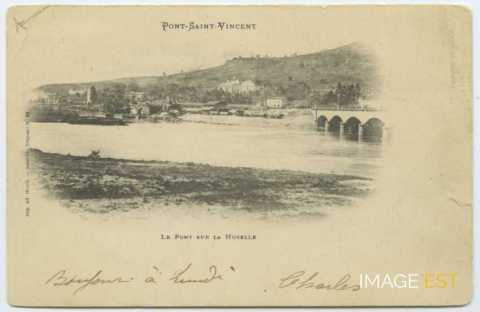 Pont sur la Moselle (Pont-Saint-Vincent)