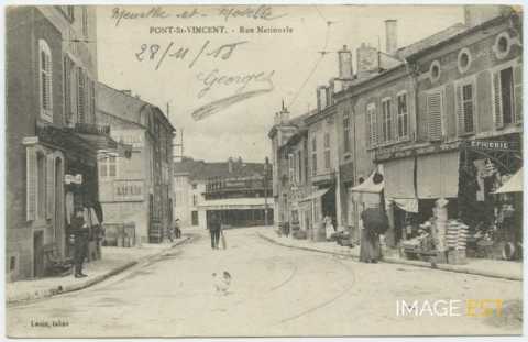 Ancienne rue nationale (Pont-Saint-Vincent)