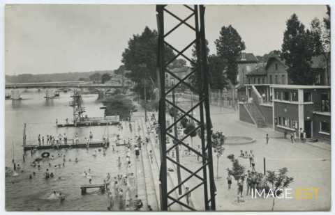 Plage (Pont-Saint-Vincent)