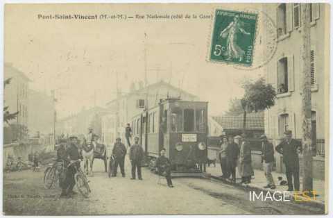 Tramway (Pont-Saint-Vincent)