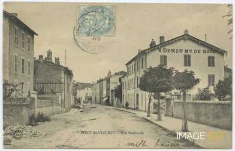 Rue Jean Jaurès (Pont-Saint-Vincent)