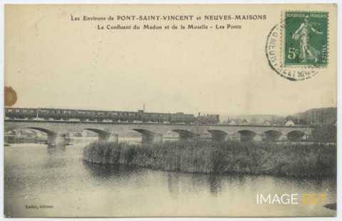 Pont sur la Moselle (Pont-Saint-Vincent)