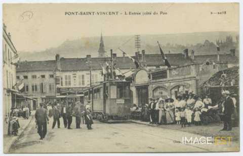 Tramway (Pont-Saint-Vincent)