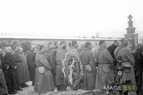 Obsèques d'un soldat (Stenay)