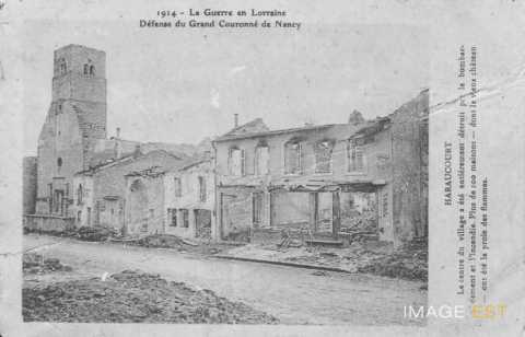 Haraucourt en ruines (Meurthe-et-Moselle)