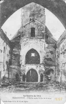 Eglise en ruines (Haraucourt)