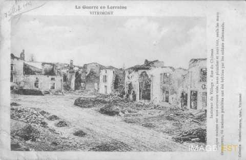 Vitrimont en ruines (Meurthe-et-Moselle)