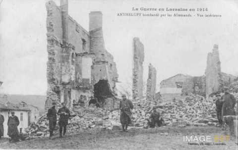 Maison détruite (Anthelupt)