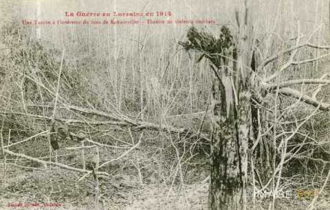 Tombe d'un soldat (Rehainviller)