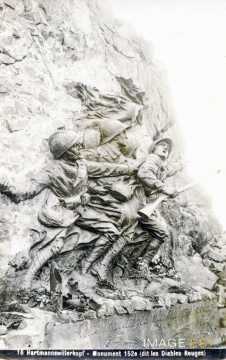 "Monument aux " Diables Rouges " (Haut-Rhin)"
