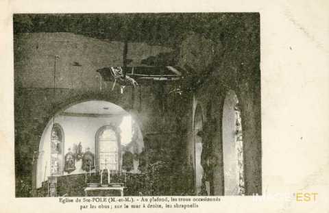 Eglise détruite (Sainte-Pôle)