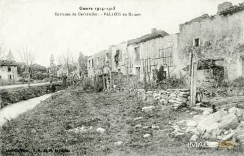 Vallois en ruines (Meurthe-et-Moselle)