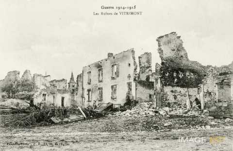 Vitrimont en ruines (Meurthe-et-Moselle)