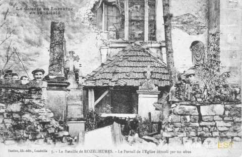 Rozelieures en ruines (Meurthe-et-Moselle)