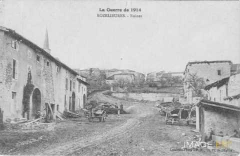 Rozelieures en ruines (Meurthe-et-Moselle)