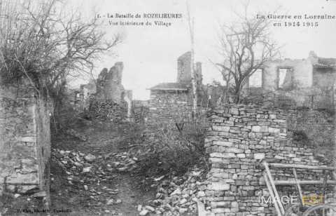 Rozelieures en ruines (Meurthe-et-Moselle)