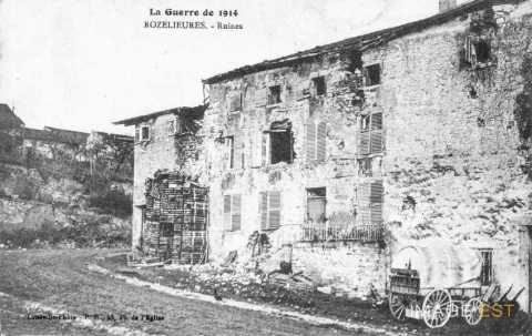 Rozelieures en ruines (Meurthe-et-Moselle)