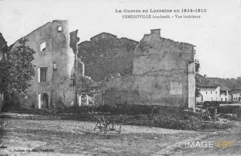Remenoville en ruines (Meurthe-et-Moselle)