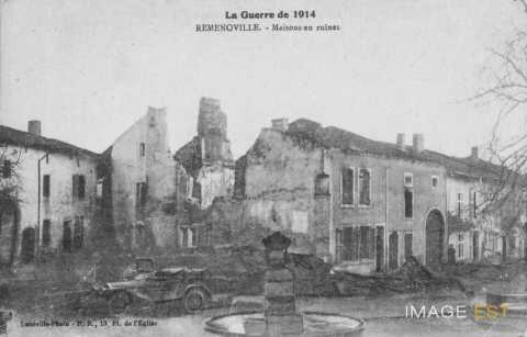 Remenoville en ruines (Meurthe-et-Moselle)