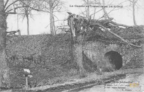 Rehainviller en ruines (Meurthe-et-Moselle)