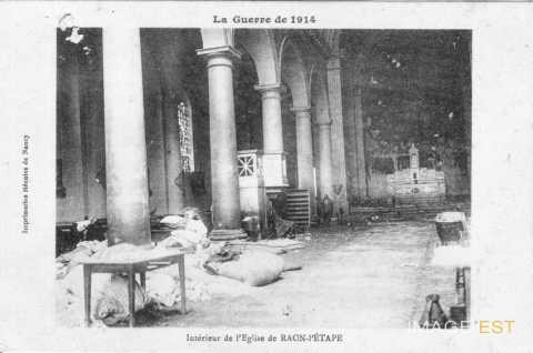 Eglise détruite (Raon-l'Étape)