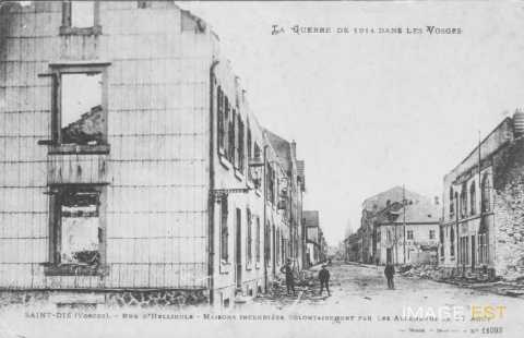 Maisons incendies (Saint-Dié-des-Vosges)