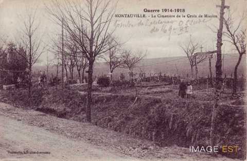Cimetière militaire de la Croix de Mission (Montauville)