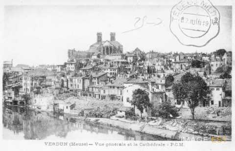 Verdun en ruines (Meuse)