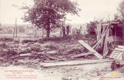Route du moulin à plâtre (Lunéville)