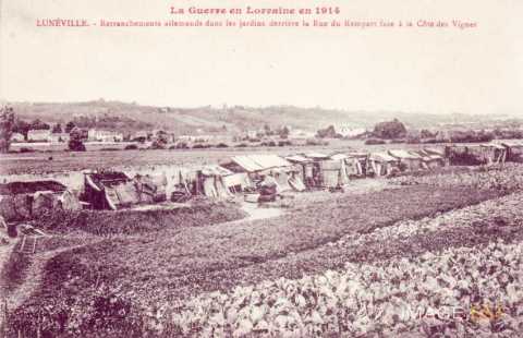 Retranchements allemands (Lunéville)