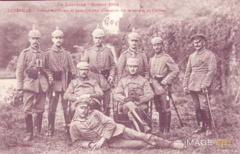 Officiers allemands (Lunéville)