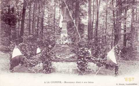 Monument aux morts (Col de la Chipotte)