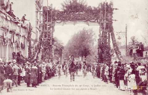 Rentrée  du XXe corps d'armée  (Nancy)